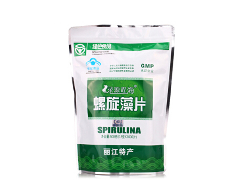 绿源程海螺旋藻片价格