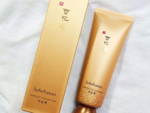 雪花秀雨润面膜