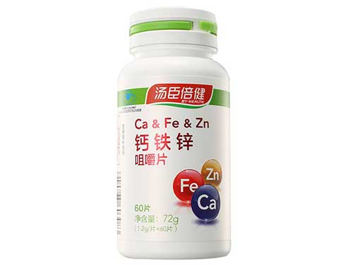 汤臣倍健钙铁锌咀嚼片可以用水冲吗