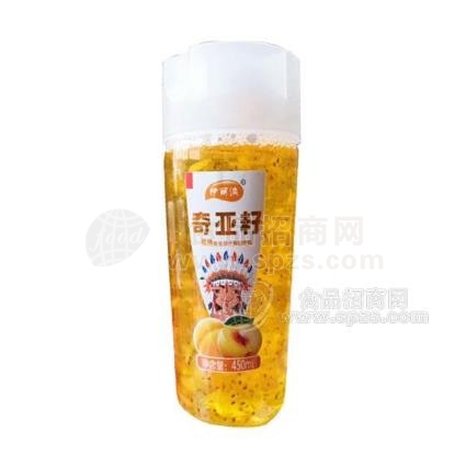伊丽澳奇亚籽复合果汁黄桃口味