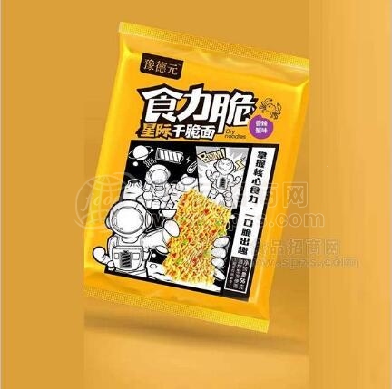 豫德元食力脆星际干脆面香辣蟹味 豫德元食力脆星际干脆面香辣蟹味