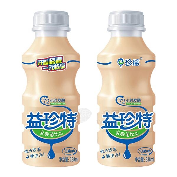 珍摇益珍特发酵直饮乳酸菌338ml*12