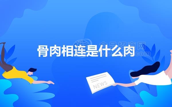 骨肉相连是什么肉