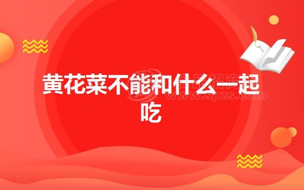 黄花菜不能和什么一起吃