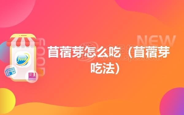 苜蓿芽怎么吃(苜蓿芽吃法)