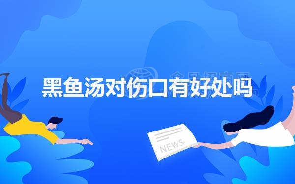 黑鱼汤对伤口有好处吗