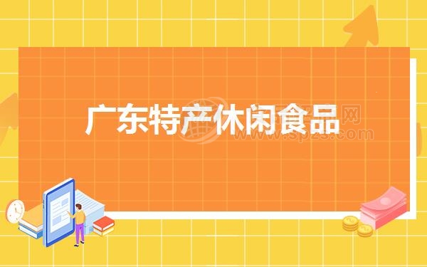 广东特产休闲食品