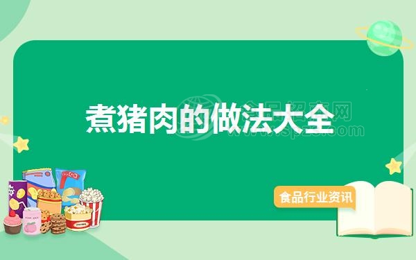 煮猪肉的做法大全