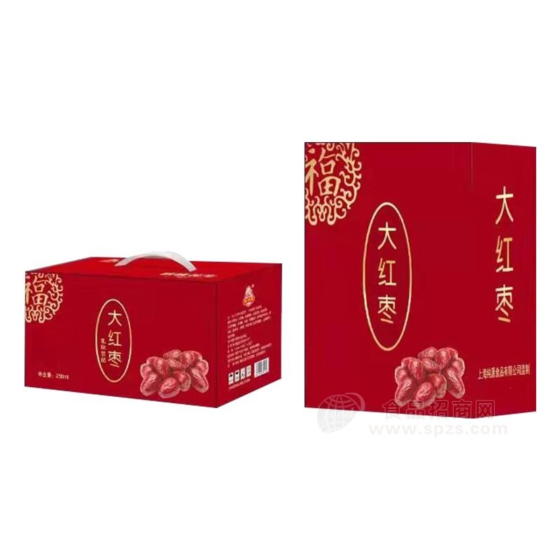 大红枣乳味饮品乳饮料250ml